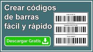 crear codigos de barras rápido y fácil ✅ screenshot 1