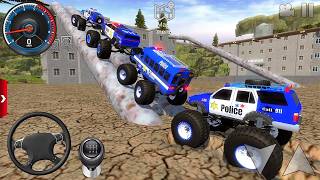 Monster Truck Impossible Offroad Racing 3D - Extreme Police Car Simulator - Android GamePlay #1 screenshot 2