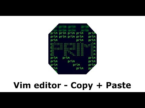 Copy Paste in Vim editor | Ubuntu | Linux