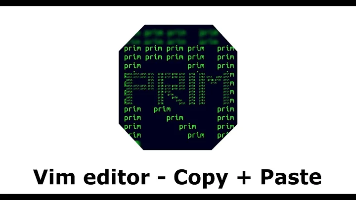 Copy Paste in Vim editor | Ubuntu | Linux