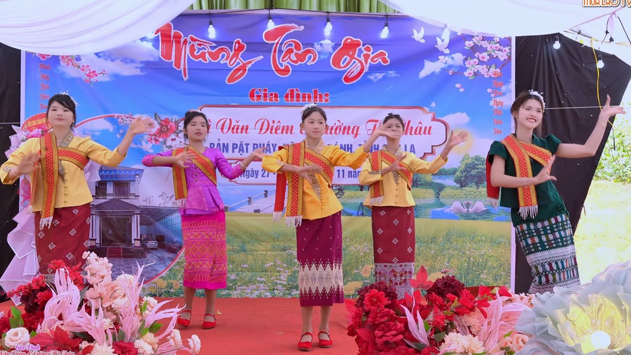 Nhạc Lào 2026 Ngắm Các Người Đẹp Múa Lào | แรพตงหวาย | Mừng Nhà Mới - Bản Pặt Pháy - Púng Bánh