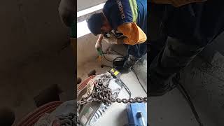 Cutting iron to make a long-lasting#elevator#escalator