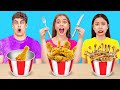 VİRAL Fast Food Hack&#39;leri! 🍔 123GO tarafından Komik Yemek Hilelerini Test Etme🍕! CHALLENGE