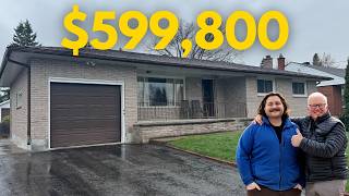 Tour a $599,800 Brick Bungalow in Barrie's East End | 19 Steel St Home Tour