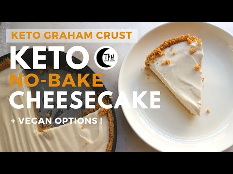 Keto No-Bake Cheesecake + Vegan Ingredient Swaps! | Best Low-Carb Vanilla Keto Cheesecake