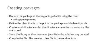 Package in java || Creating and importing package in java