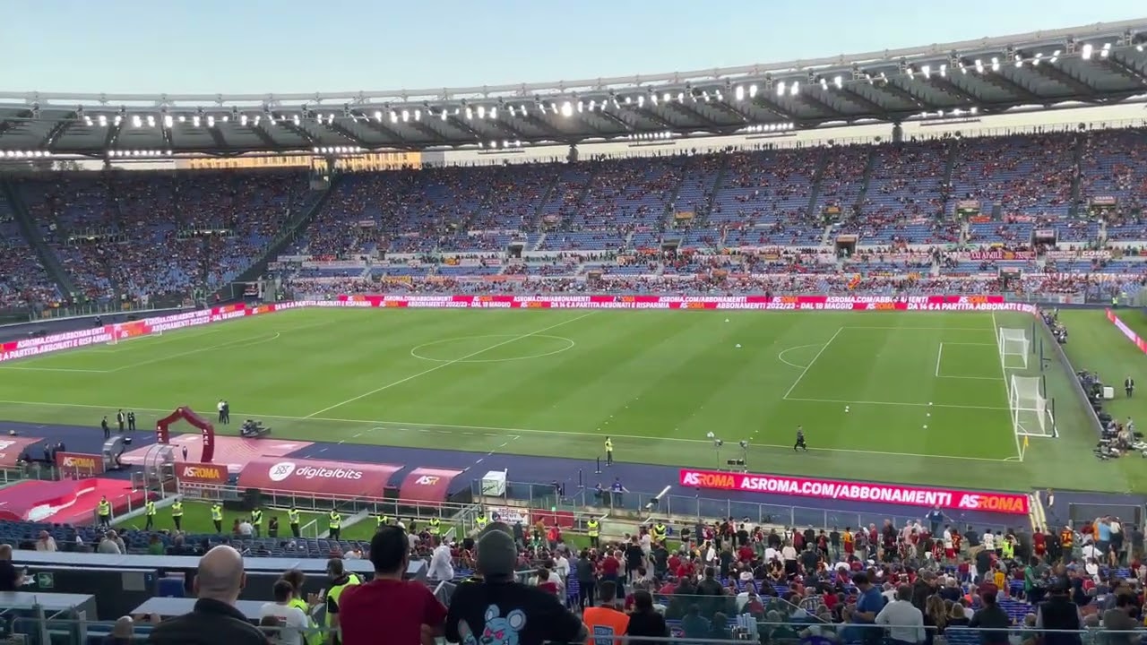 Roma - Venezia Pre partita Tribuna Monte Mario
