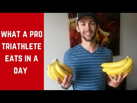 What A Professional Triathlete Eats in a Day | Triathlon Nutrition