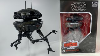 Disney Star Wars Imperial Probe Droid 40th Anniversary Empire Strikes Back New 