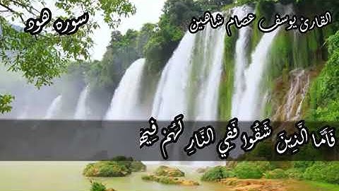 يوسف عصام شاهين ما تيسر من سورة هـود