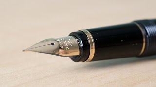 Artist Review: Namiki Falcon Nib Fountain Pen (with Spencerian modification) screenshot 4
