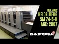 Heidelberg speedmaster sm 74 5 h like new