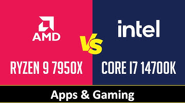 RYZEN 9 7950X vs CORE I7 14700K