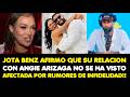 JOTA AFIRMO QUE SU RELACION CON ANGIE ARIZAGA NO SE HA VISTO AFECTADA POR RUMORES DE INFIDELIDAD!!