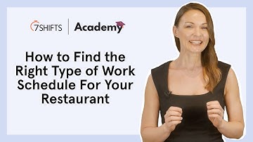 How to Find the Right Type of Work Schedule For Your Restaurant