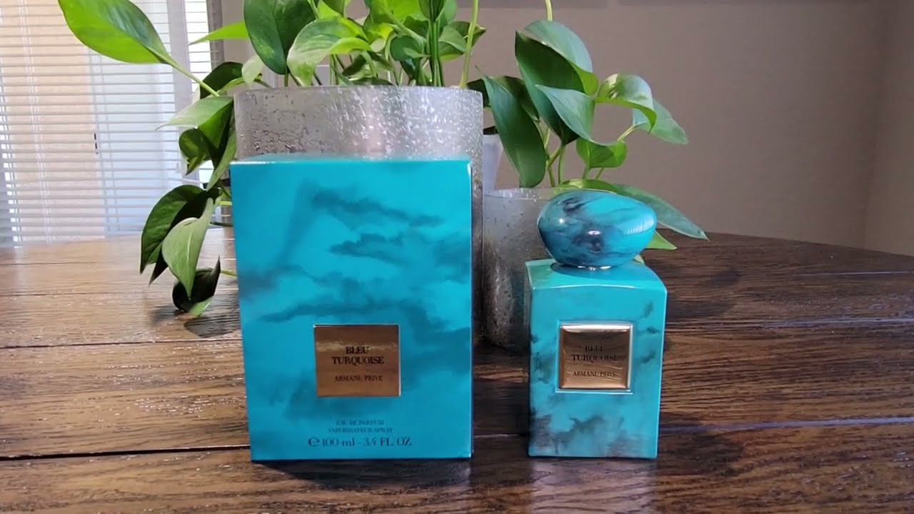 First Perfume Purchase of 2023  Armani Prive Bleu Turquoise 