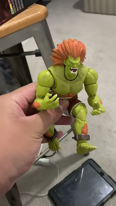 Jada Toys Blanka unboxing #capcom #games #streetfighter #blanka #actionfigures