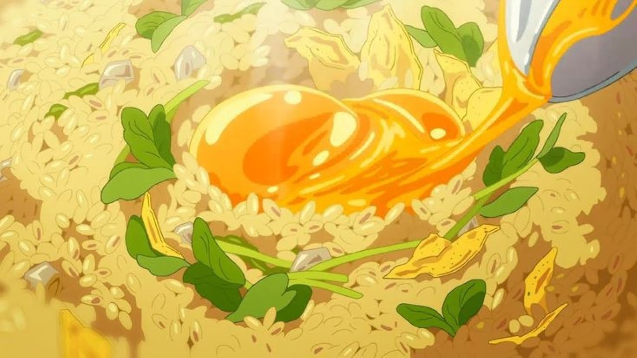 AESTHETIC ANIME COOKING🥞_Part 8 | Mouthwatering Floppy Egg | ASMR in Anime