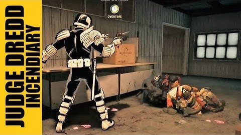 JUDGE DREDD INCENDIARY WARZONE EXECUTIONS