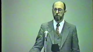 Peter Steinfels at the University of Richmond, 1985