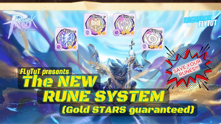 Ragnarok Mobile | New Advanced Rune System (Revamp) #ROM #RagnarokMEternalLove
