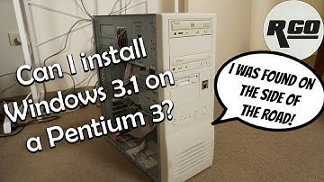 Installing Windows 3.1 on a Pentium 3? On a CF Card???