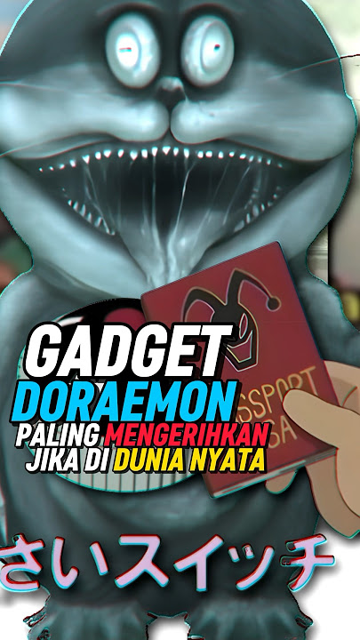 3 Gadget Doraemon Paling Mengerihkan Jika Di Dunia Nyata #shorts
