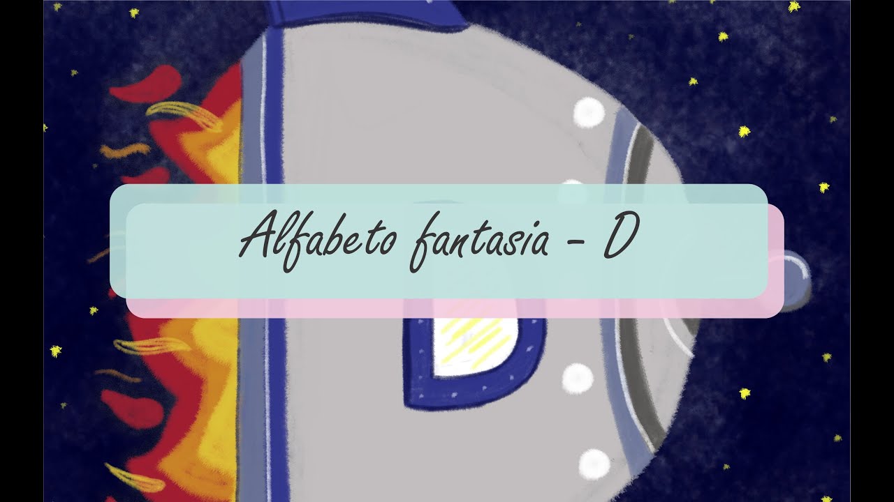 Criando um alfabeto fantasia - letra D - YouTube