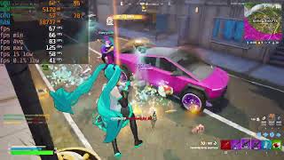 RX 6600M + i5-12600KF - Fortnite v34.21 patch (C6S2) - 1080p epic settings
