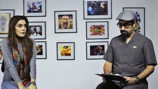 Kubra khan Angry 😠 Voice Over Man During Show