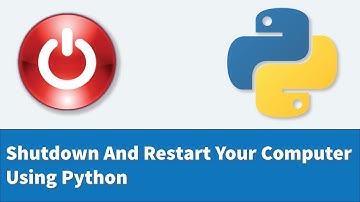 Python Program to Shutdown Restart and Logoff your Windows Computer ( User Input )