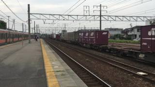 EF210 163号機(1058レ) 清洲駅通過