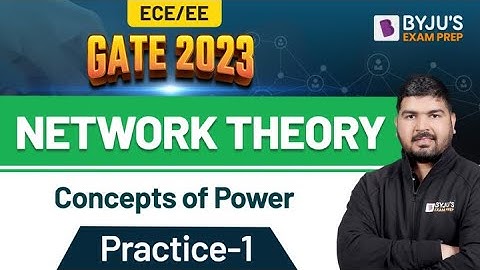 Concepts of Power | Network Theory (Hindi) | GATE & ESE Electronics (EC) & Electrical (EE) 2023
