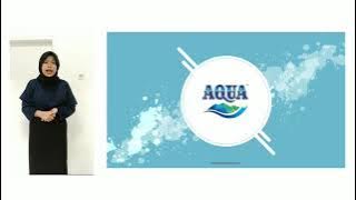 Download lagu UAS KOMBIS, Presentasi produk AQUA