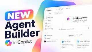How to Use the NEW Agent Builder in Microsoft Copilot - Build an AI Agent in Minutes (2026)