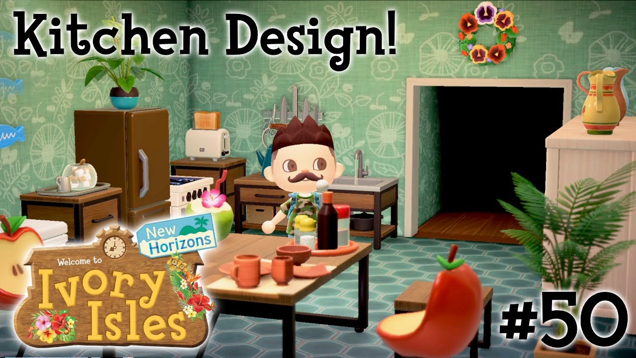 Kitchen Design Animal Crossing New Horizons Gameplay Part 20