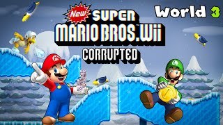 New Super Mario Bros. Wii But It Progressively Gets More Corrupted (Part 3)