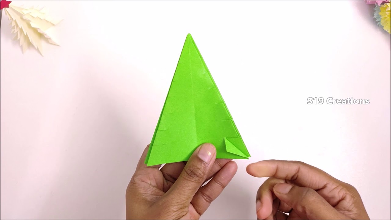 How to make 3D Paper Xmas Tree | DIY Tutorial | 3d Paper Christmas Tree ...