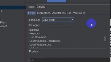 Javascript parameter color in Netbeans