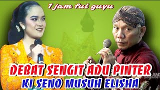 Elisha Debat Seru Adu Pinter Karo Ki Seno, Matamu Cepoten Di Pasang Ng Prapatan Sha