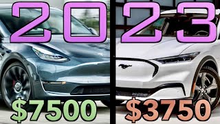 EV TAX CREDIT EXPLAINED US NEW VEHICLES