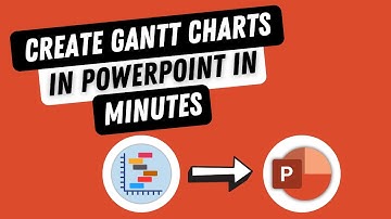 Create a GANTT Chart in PowerPoint in Minutes