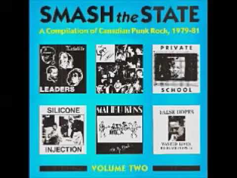 Various ‎– Smash The State Vol 2 - 70's Canadian Punk Rock Music