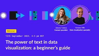 The power of text in data visualization: a beginner's guide
