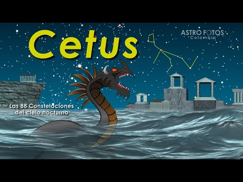 Cetus - La Ballena - Las 88 constelaciones