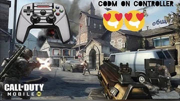 COD MOBILE ON CONTROLLER 😍😍| Best settings for cod mobile #callofduty #codmobile #codm #cod
