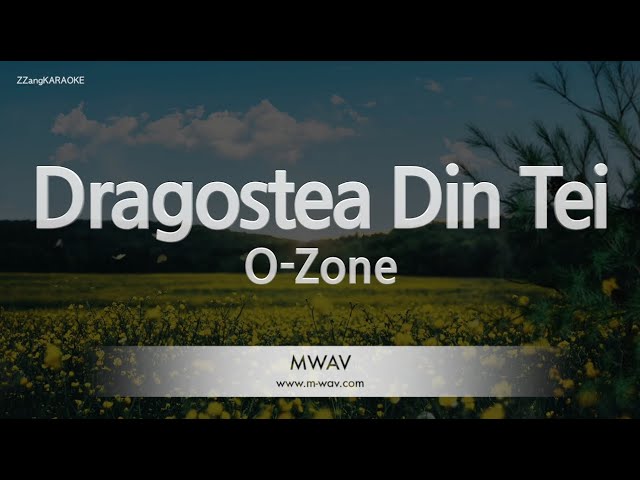 O-Zone-Dragostea Din Tei (Karaoke Version) class=