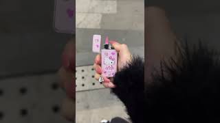 LED Hello Kitty Lighter! 🔥 (Link Pinned in Comments)  #cute #sanriocharacters #gadget