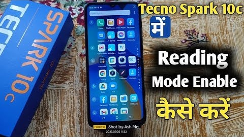 How To Enable Reading Mode in Tecno Spark 10c | Tecno Spark 10c में Reading Mode कैसे ON करें