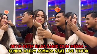 1 Indonesia Baper🥰 Detik2 Gilga Sahid Kecup Kening Mesra Happy Asmara Saat Live Tiktok.